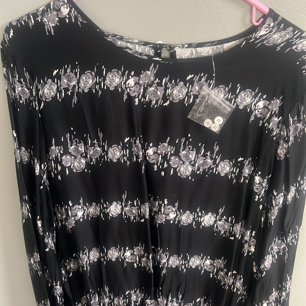 NWT Black and gray mudpie dress